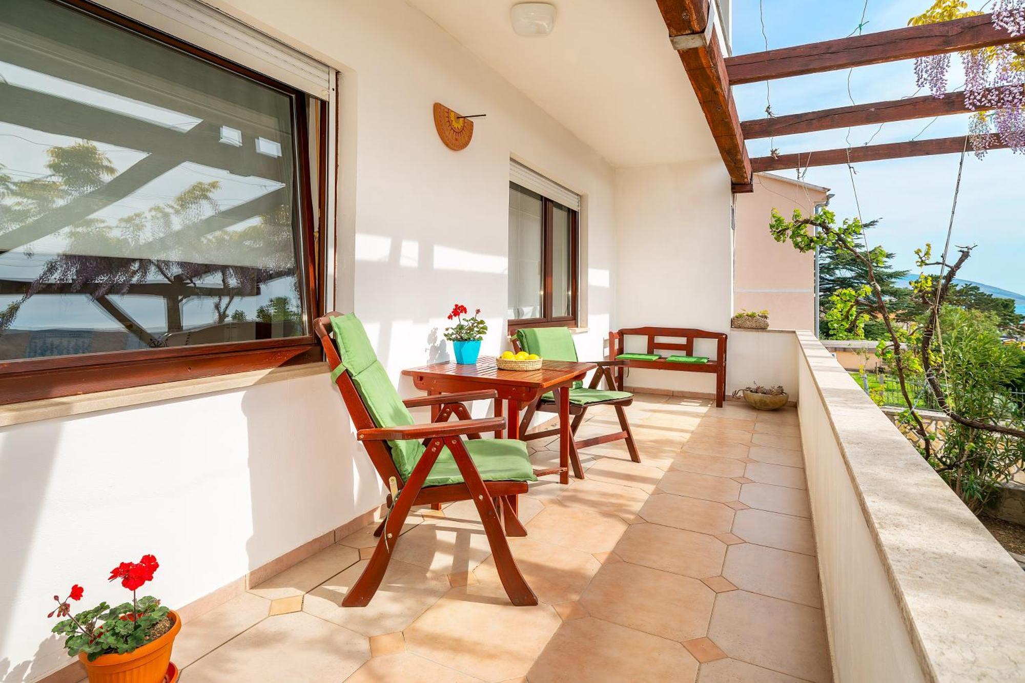 Apartments Edo With Terrace บัชกา ภายนอก รูปภาพ